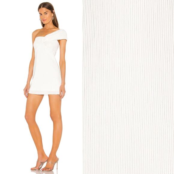 NBD Cleo Mini Dress in Shiny Light NWT Size Medium - Picture 4 of 4